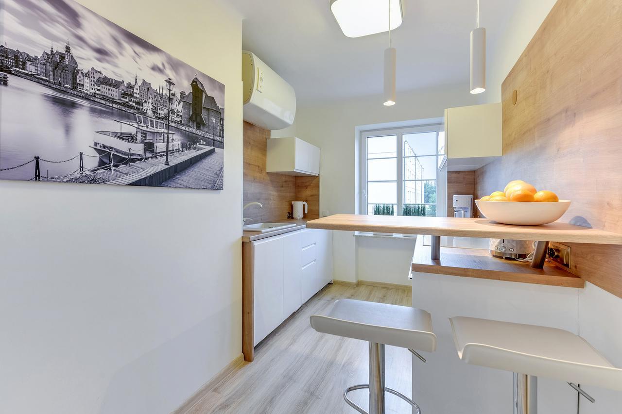 Old Town Gardens Modern Apartment Гданск Екстериор снимка